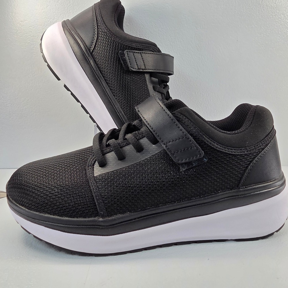 Propet Ultima FX Ortholite Black Comfort Walker Shoes Women US Size‎ 8.5W WIDE